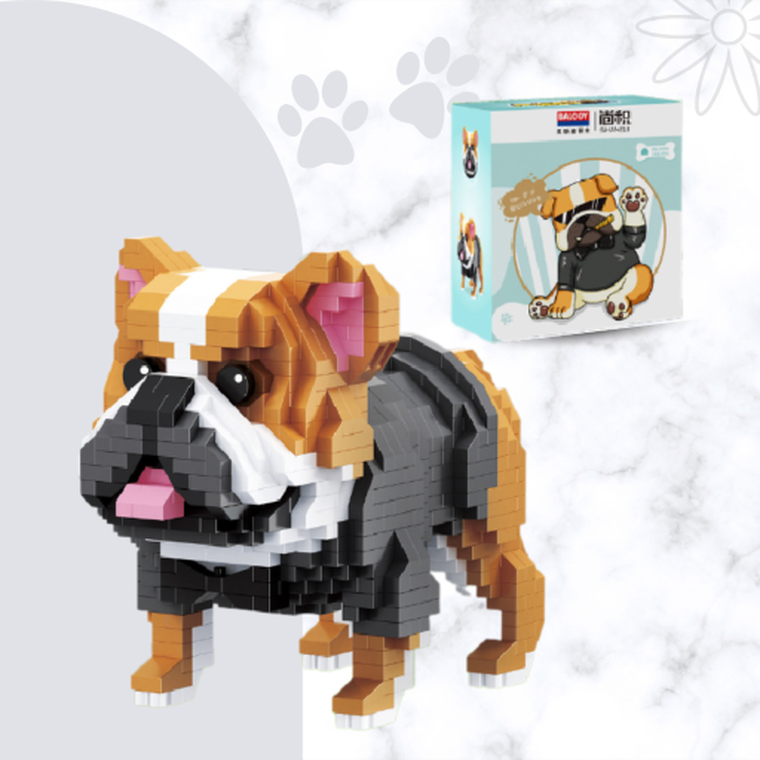 Balody, British Bulldog, klocki konstrukcyjne, 1021 elementów