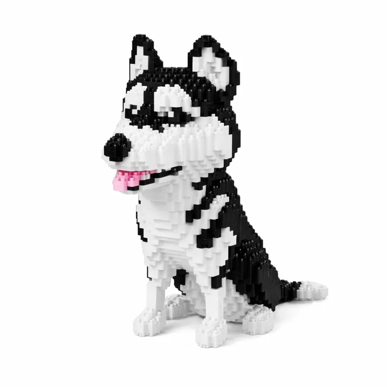 Balody, Pies Husky duży, klocki konstrukcyjne, 1900 elementów