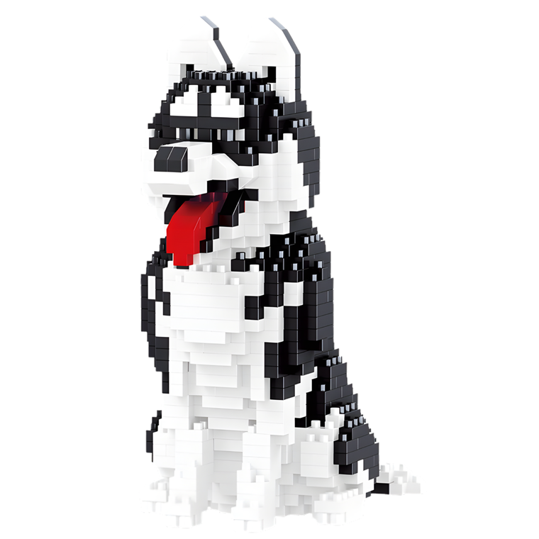 Balody, Pies Husky mały, klocki konstrukcyjne, 753 elementów