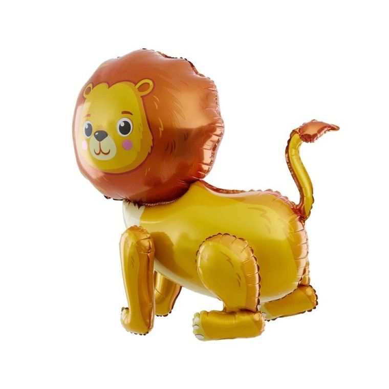 Balon foliowy 3D, lew, 53-54 cm