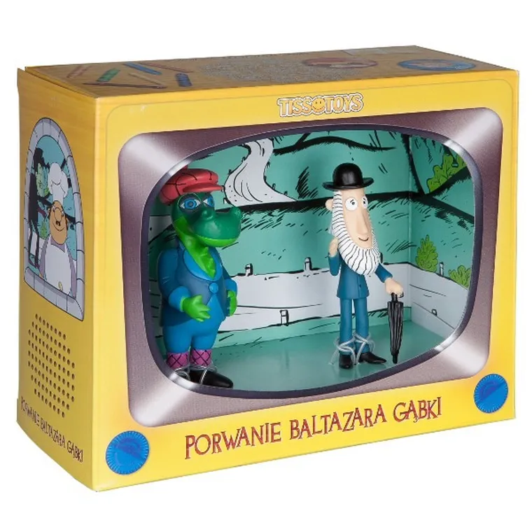 Baltazar Gąbka, Zestaw figurek, Smok Wawelski i profesor