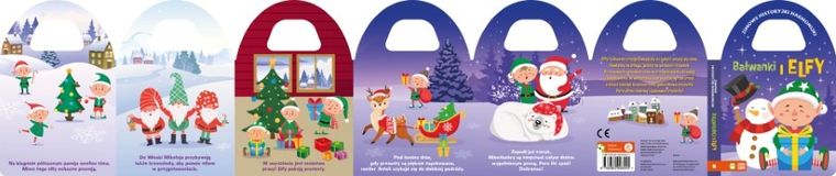 Bałwanki i elfy. Zimowe historyjki harmonijki