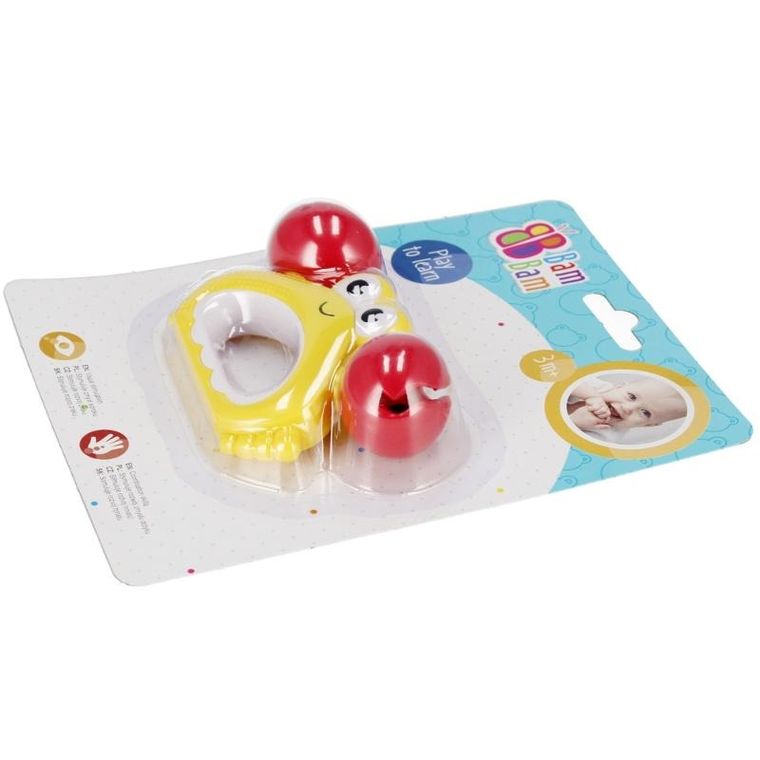 Bam Bam, grzechotka krabik, zabawka interaktywna