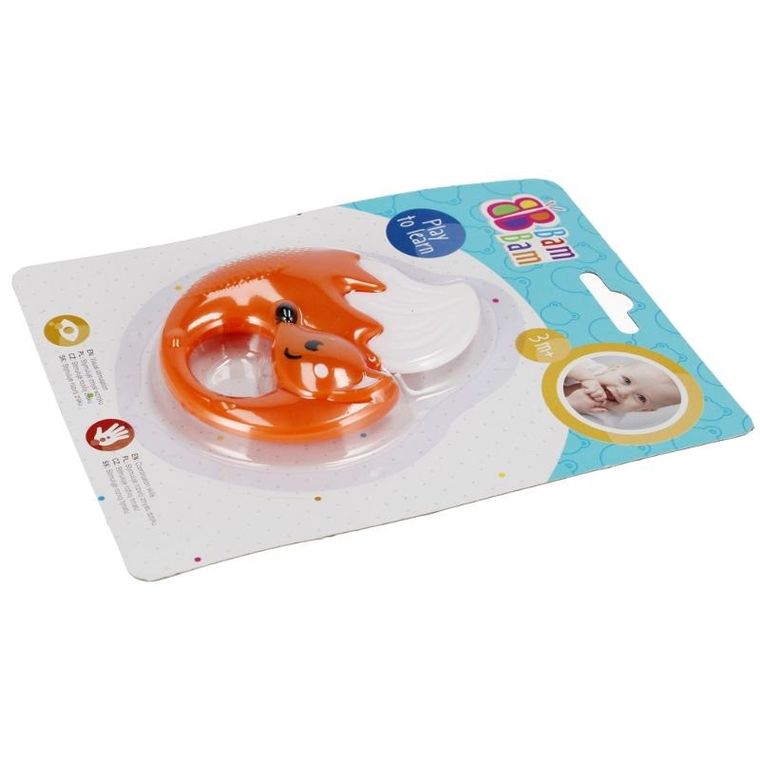 Bam Bam, grzechotka lisek, zabawka interaktywna