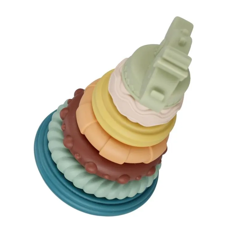 Bam Bam, piramidka, pastelowa