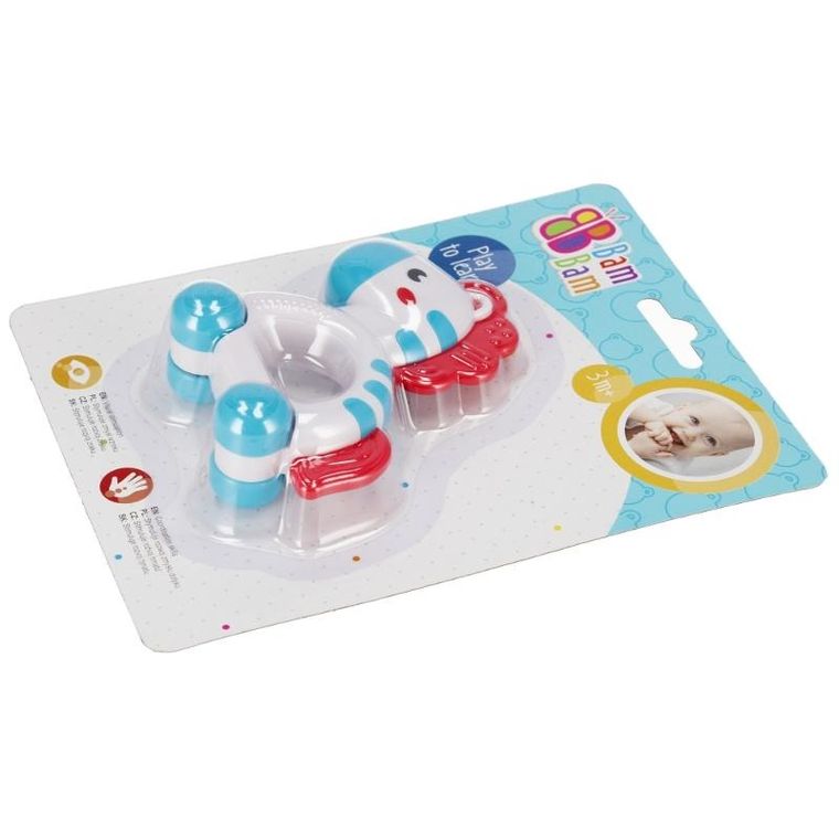 Bam Bam, zebra, grzechotka