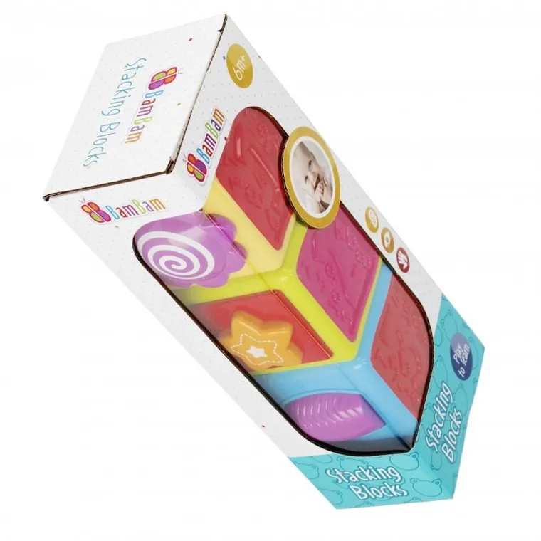 BamBam, klocki edukacyjne, 3 szt.