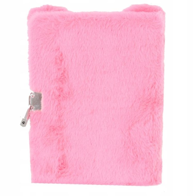 Bambino, pamiętnik z kłódką 3D, włochacz, A5, 96 kartek, Squirrel