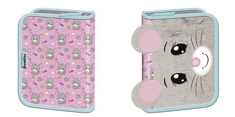 Bambino, piórnik 1-komorowy, Mouse