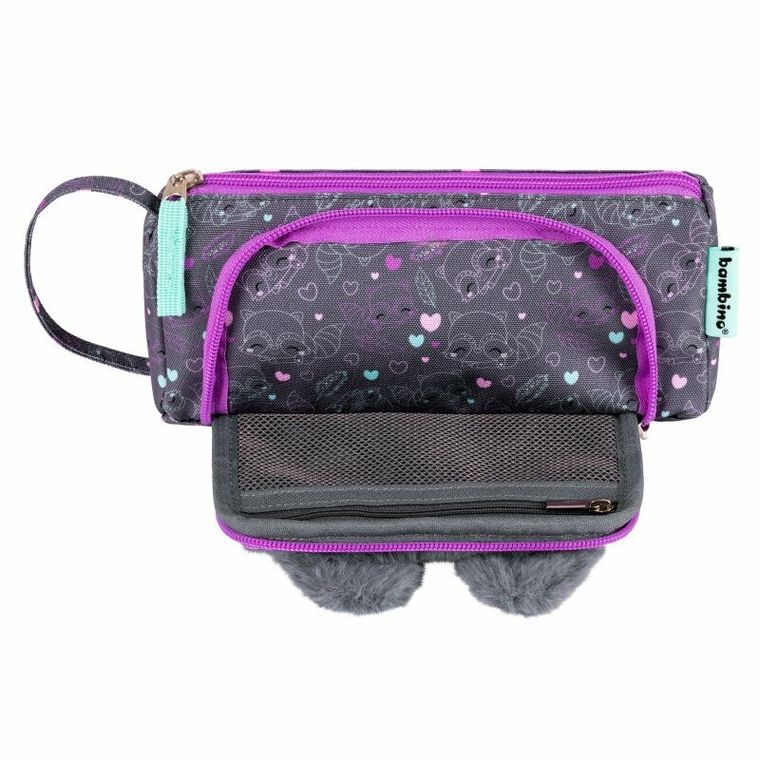 Bambino, piórnik saszetka, Racoon