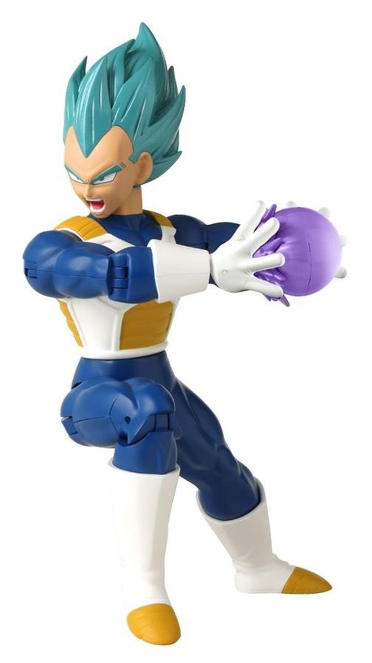 Bandai, Dragon Ball Super Attack, Super Saiyan Blue, Vegeta, figurka kolekcjonerska, 18 cm