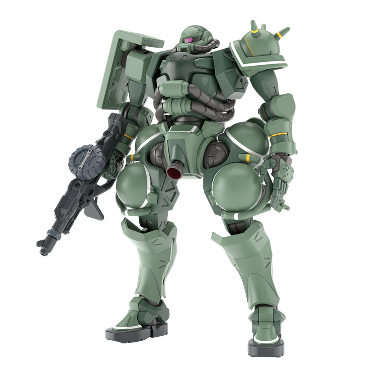 Bandai, HG GQuuuuuuX, Ms-06 Zaku GQ, model kolekcjonerski do składania, 1:144