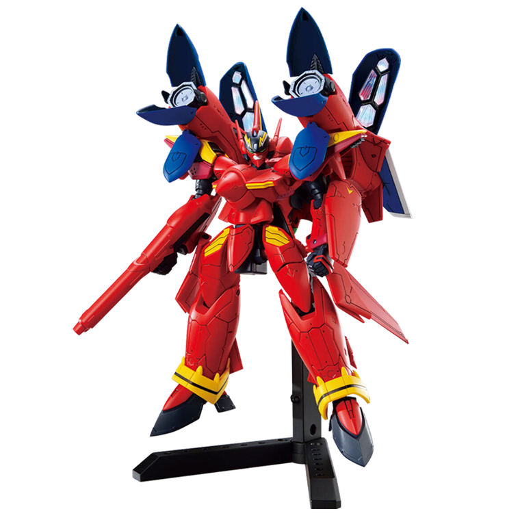 Bandai, HG, Macross Vf-19 Custom Fire Valkyrie With Sound Booster, model kolekcjonerski do składania, 1:100