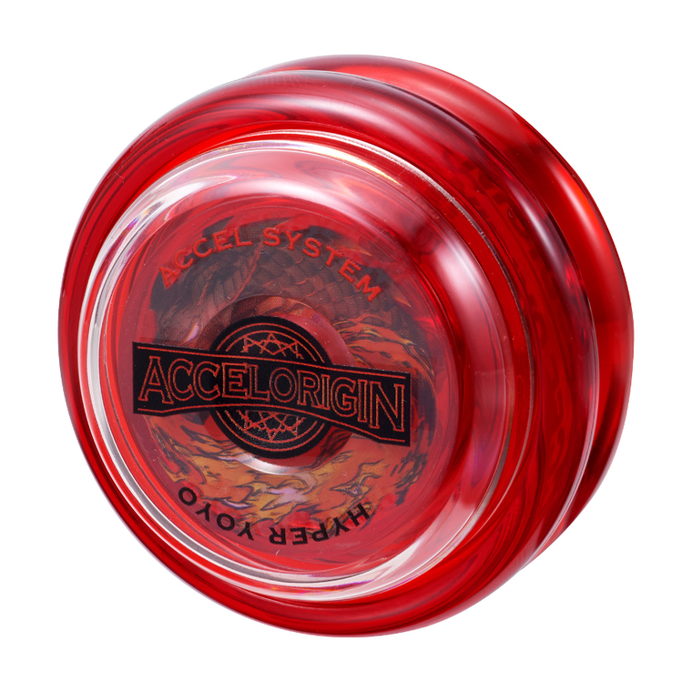 Bandai, Hyper Yoyo Accel, jo-jo, Dragonic Red