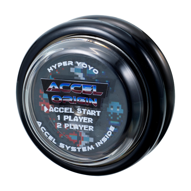 Bandai, Hyper Yoyo Accel, jo-jo, Gaming Black