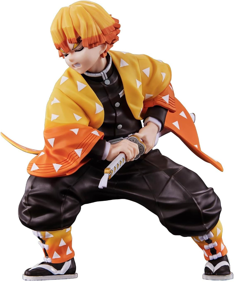 Bandai, Model Kit, Demon Slayer, Agatsuma Zenitsu, model kolekcjonerski do składania