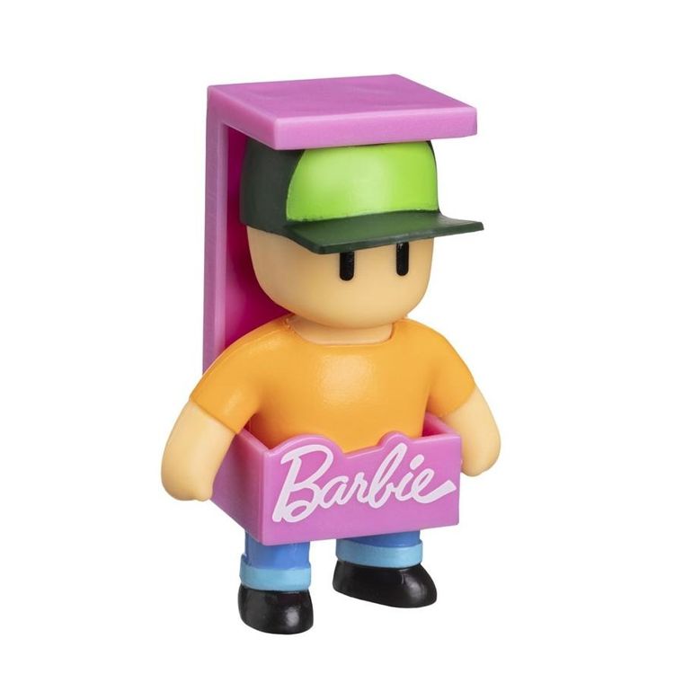 Bandai, Stumble Guys x Barbie, figurki kolekcjonerskie, 5,5 cm, 6 szt.