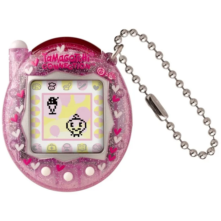 Bandai, Tamagotchi Connection, zabawka interaktywna, Pink Glitter