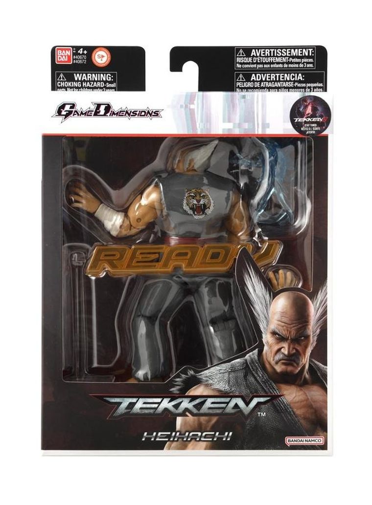 Banpresto, Game Dimensions, Tekken, Heihachi Mishima, figurka kolekcjonerska