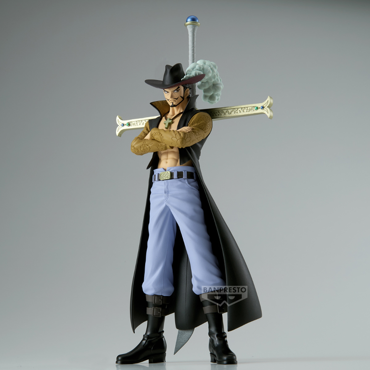 Banpresto, One Piece DXF The Grandline Series Extra, Dracule Mihawk, figurka kolekcjonerska