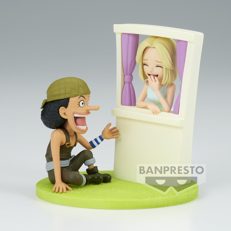 Banpresto, One Piece WCF Log Stories, Usopp & Kaya, figurka kolekcjonerska