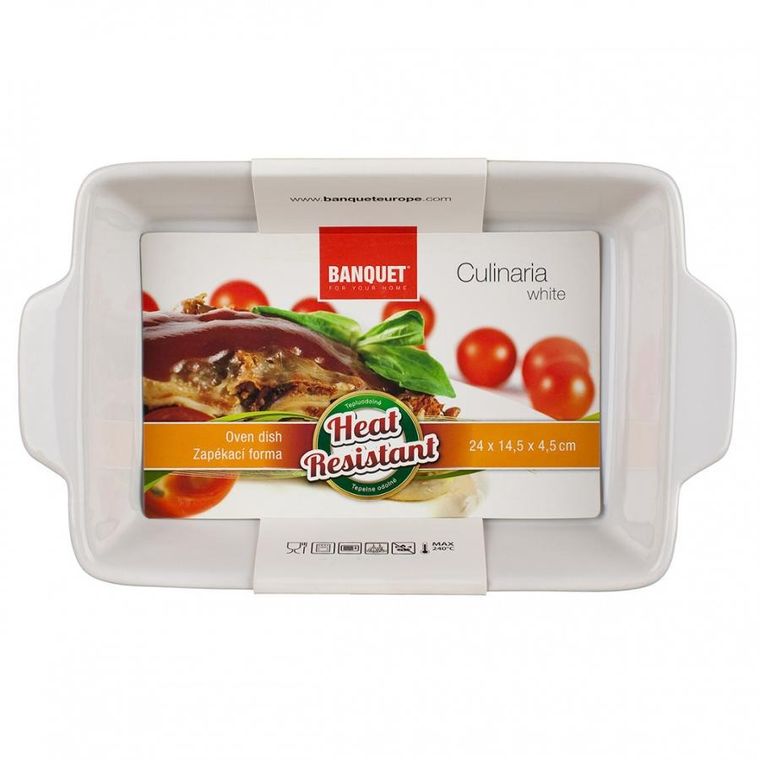 Banquet, naczynie ceramiczne do zapiekania, 24-14,5 cm