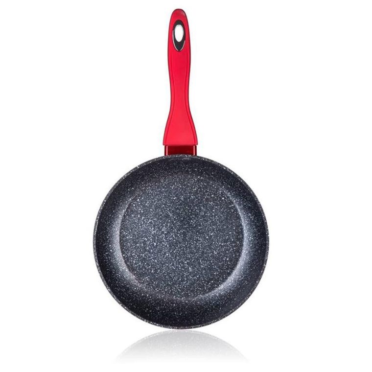 Banquet, patelnia granitowa, metallic red, 28 cm