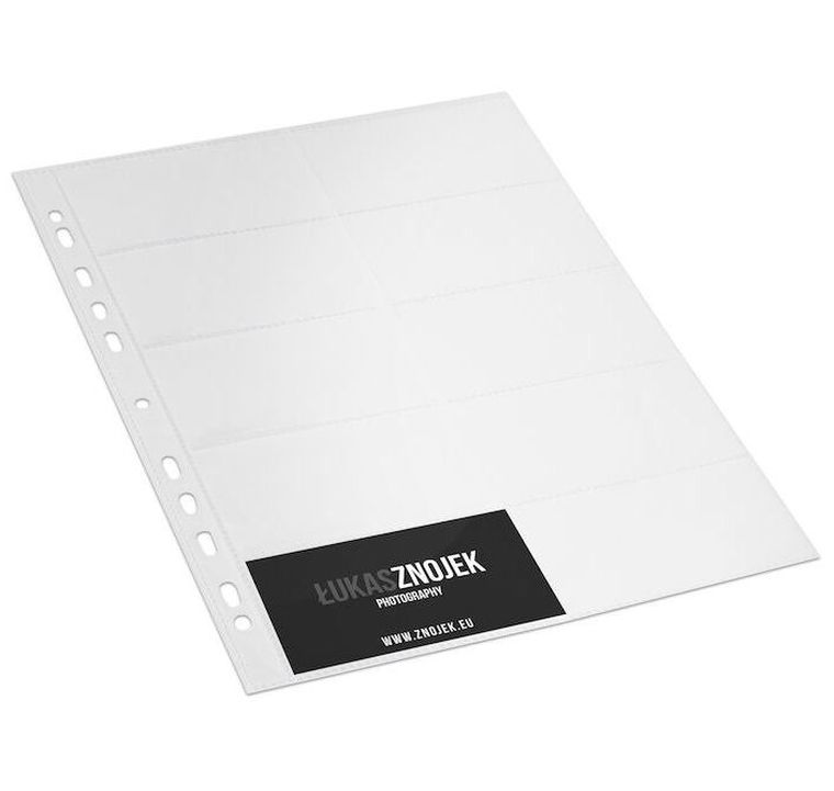 Bantex, koszulka na 20 wizytówek, A4, PP, 100MIC. 10 szt.