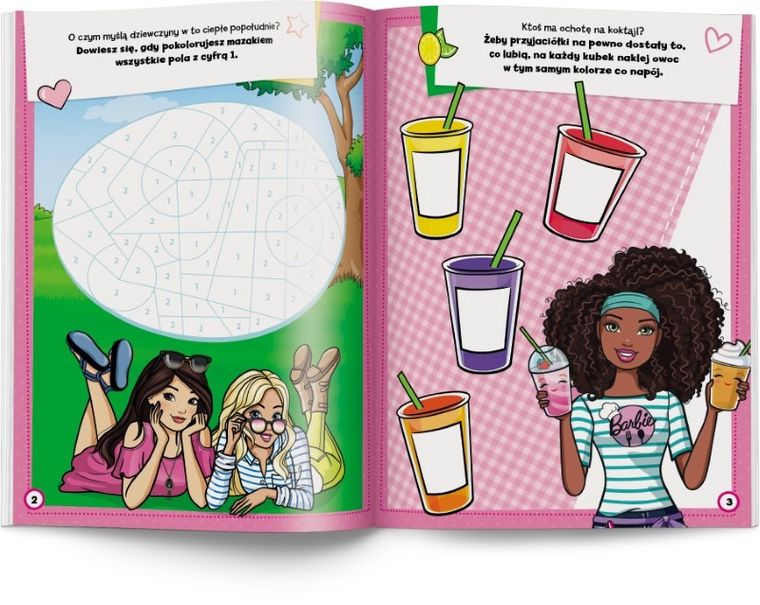 Barbie. Baw się naklejkami