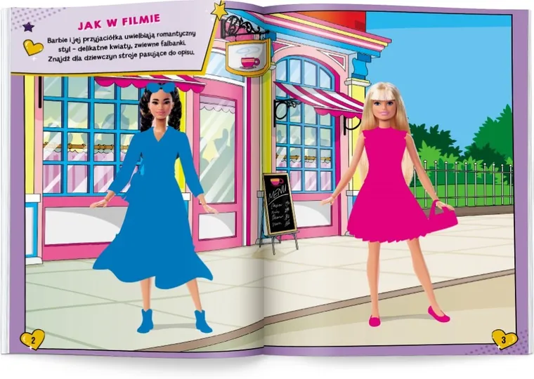 Barbie. Brokatowe ubieranki
