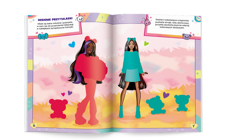 Barbie. Brokatowe Ubieranki