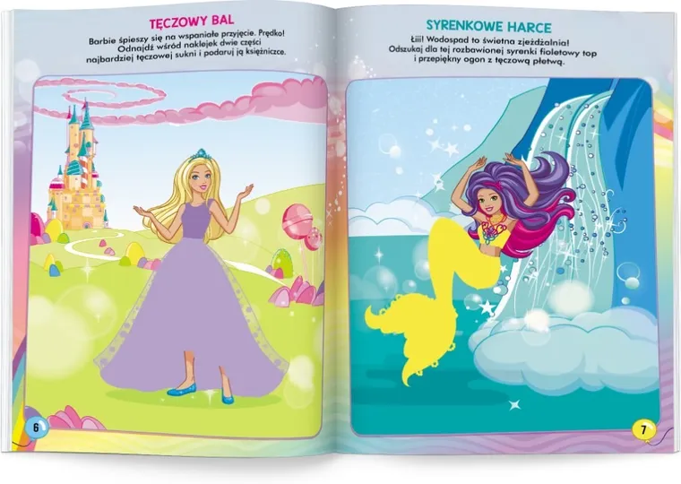 Barbie. Brokatowe ubieranki
