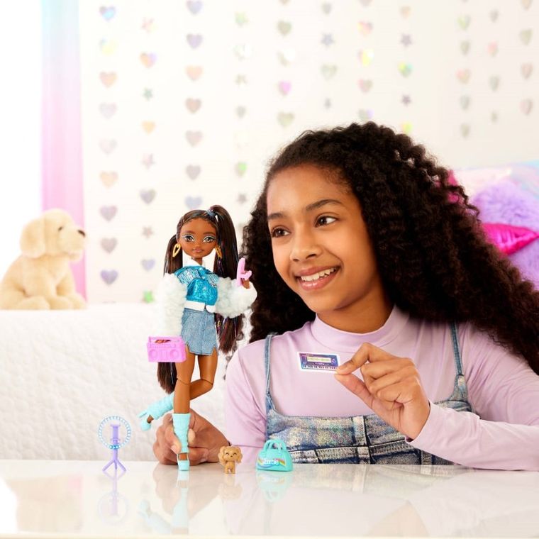 Barbie, Dream Besties, lalka Brooklyn z akcesoriami