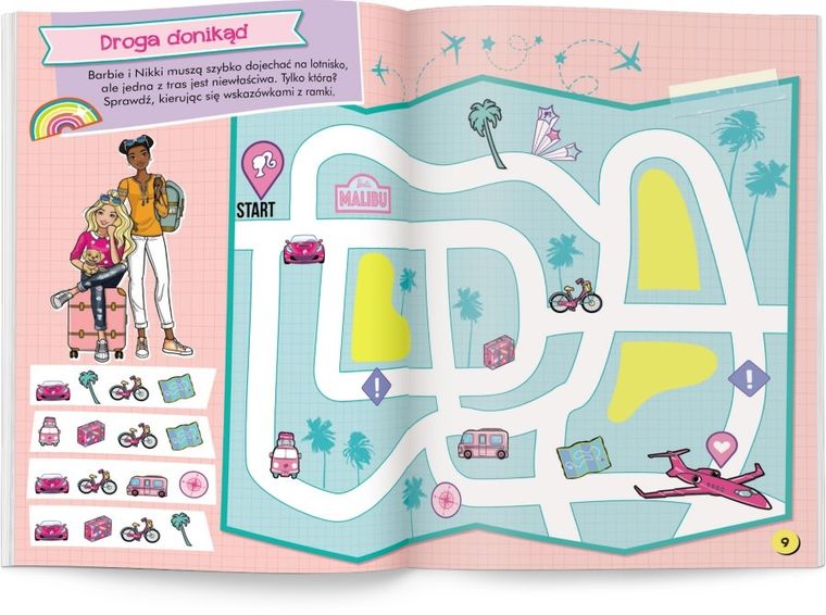 Barbie Dreamhouse Adventures. Zadania do zmazywania