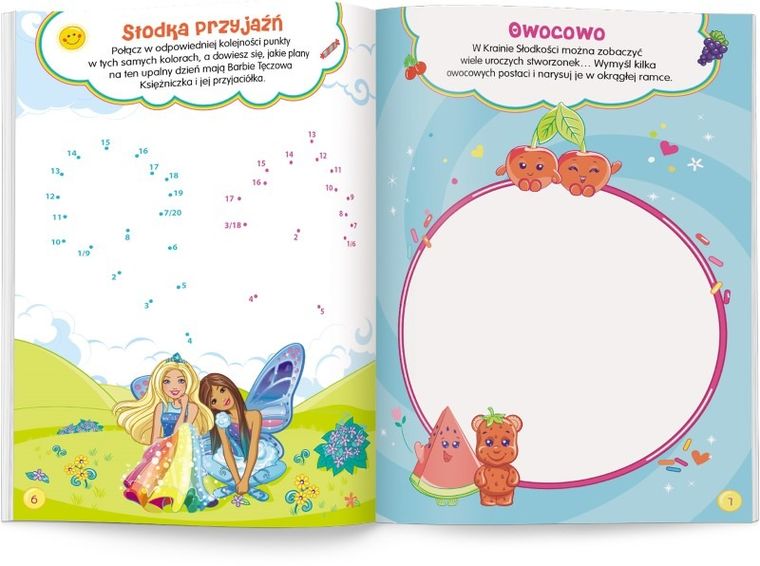 Barbie Dreamtopia. Zadania do zmazywania