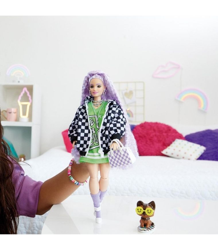 Barbie, Extra Moda, lalka z akcesoriami, #18