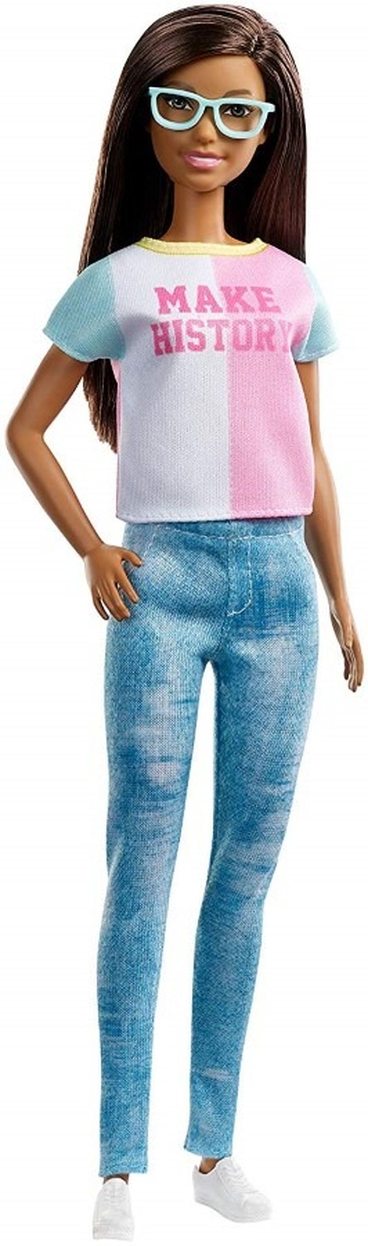 Barbie, Kariera Niespodzianka, lalka szatynka z akcesoriami, zestaw