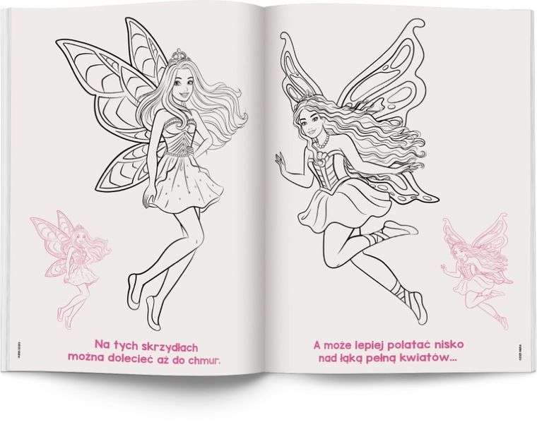 Barbie. Kolorowanka z naklejkami