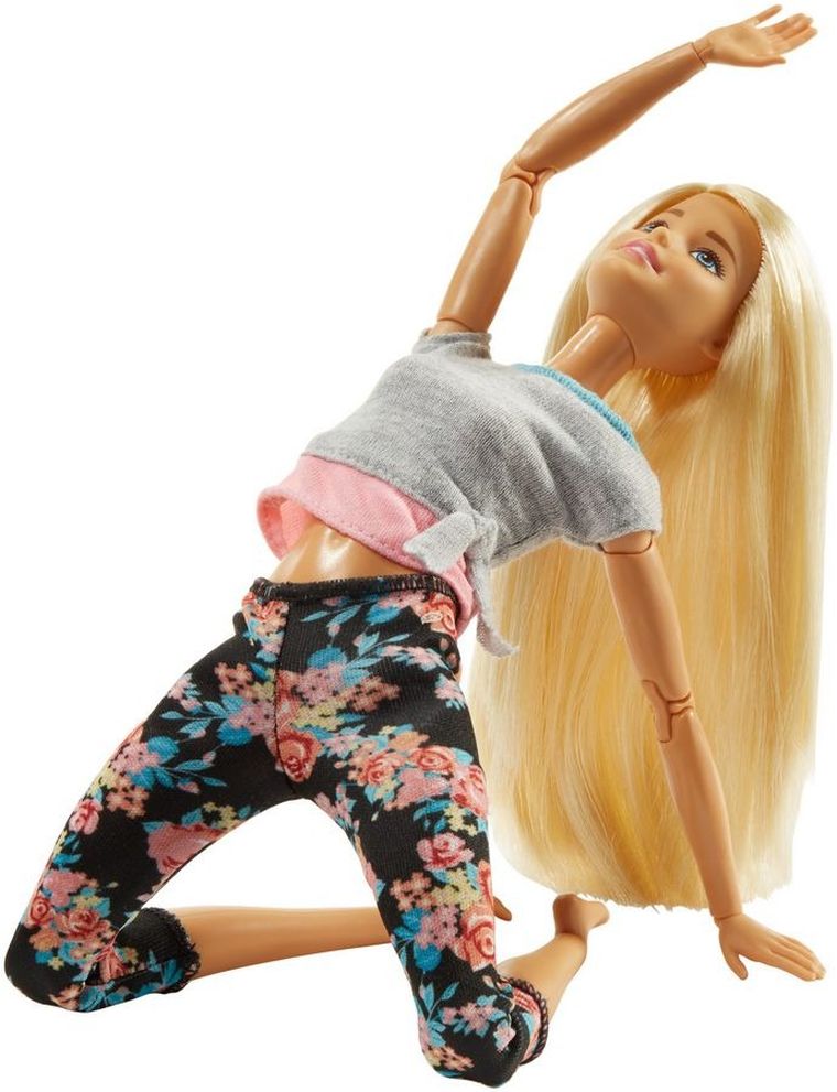 Barbie, Made to Move, lalka Original, blondynka