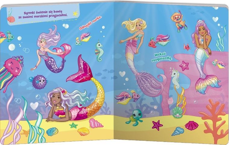 Barbie. Magiczna wodna kolorowanka