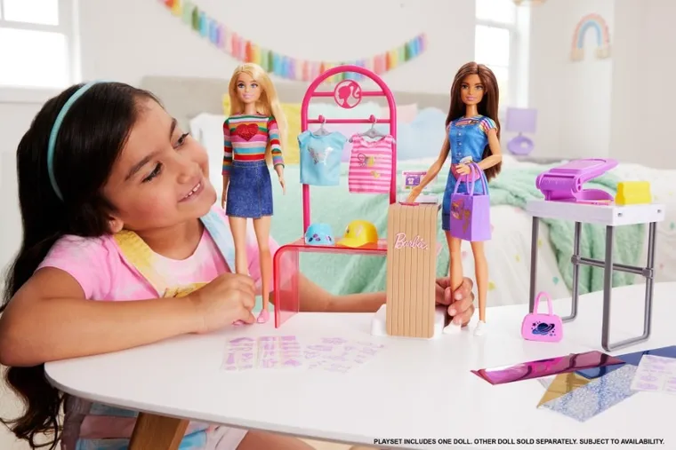 Barbie, Projektantka mody, zestaw z lalką i akcesoriami