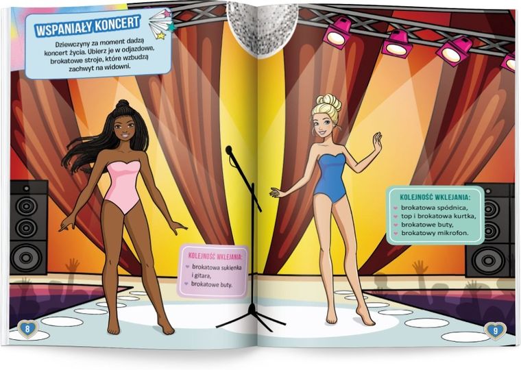 Barbie. Ubieranki, naklejanki