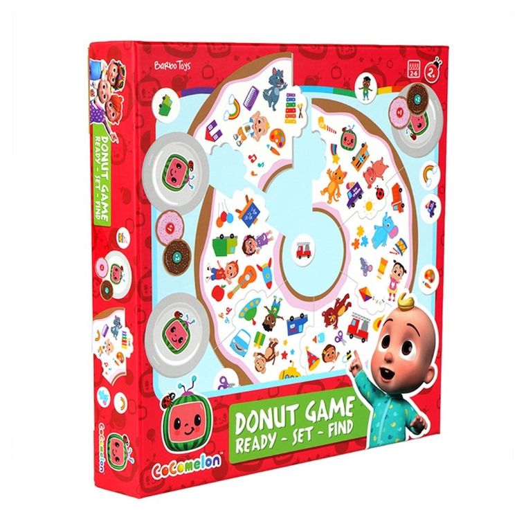 Barbo Toys, Cocomelon, Pączki, puzzle gra obrazkowa, 64 elementy