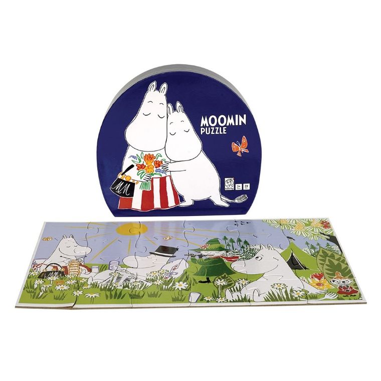 Barbo Toys, Muminki, Mama i Tata, puzzle w ozdobnym pudełku, 29 elementów