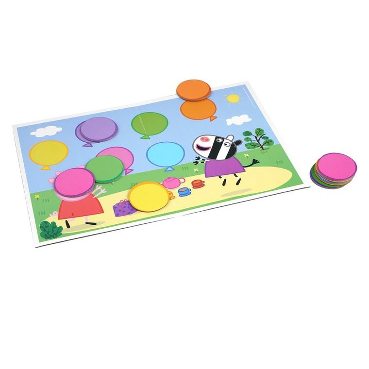 Barbo Toys, Świnka Peppa, Poszukiwanie Balonów, gra planszowa, 41 elementów