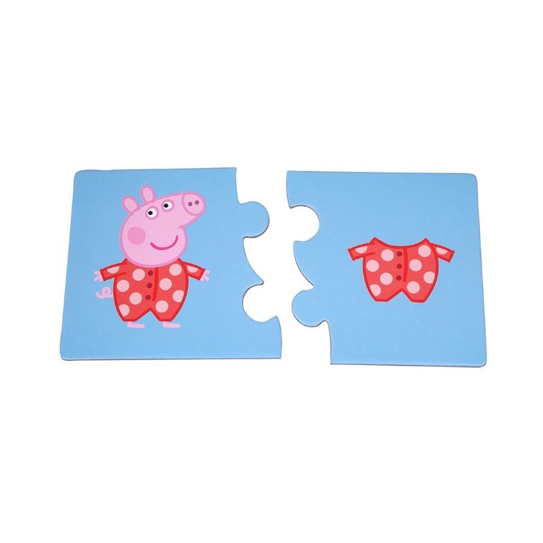 Barbo Toys, Świnka Peppa, puzzle na dobranoc, 10 układanek