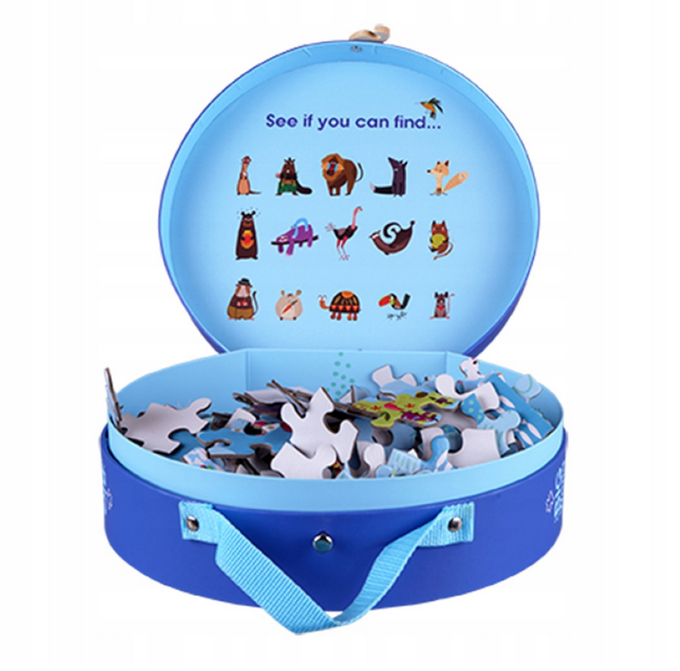 Barbo Toys, Wielki Świat, puzzle podłogowe, 200 elementów