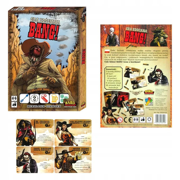 Bard, Bang! gra kościana