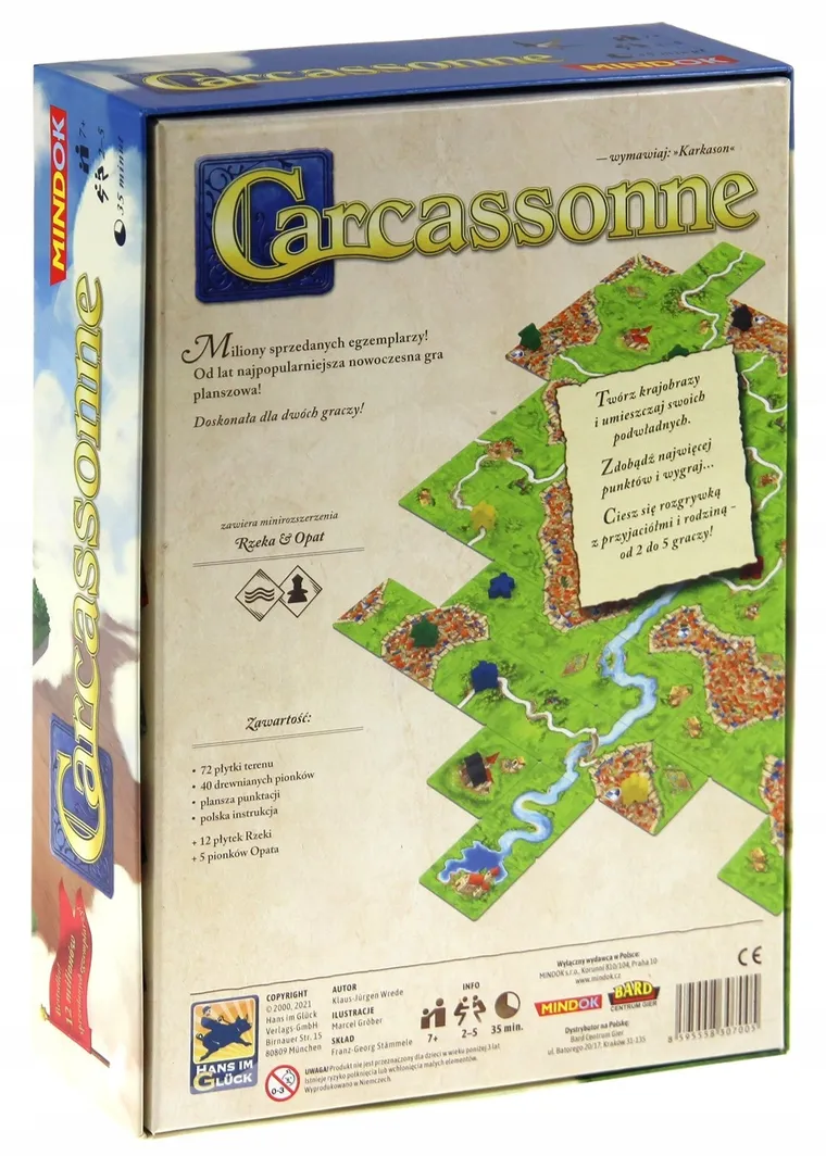Bard, Carcassonne, gra strategiczna