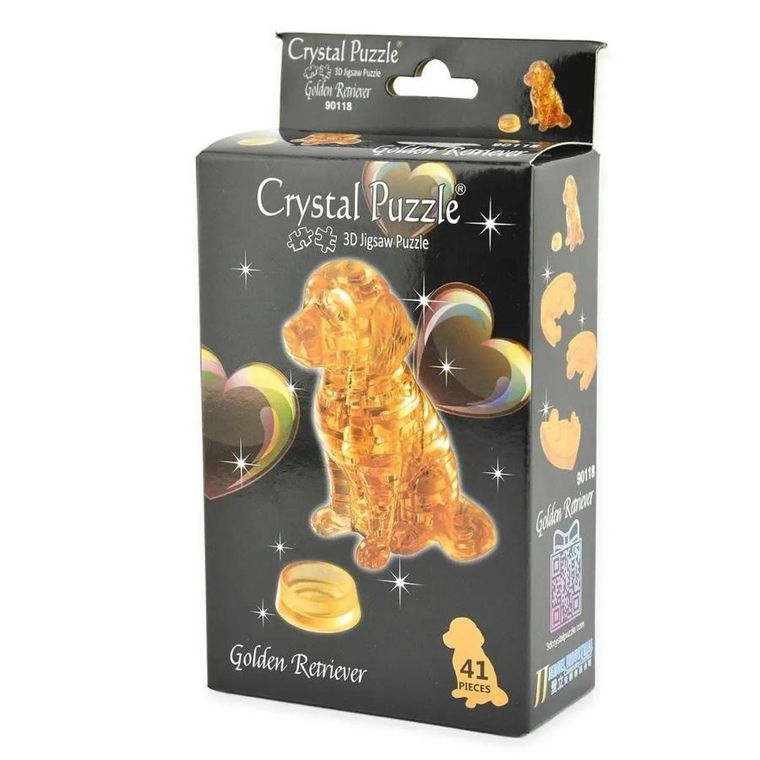 Bard Crystal, Pies puzzle 3D, 41 elementów